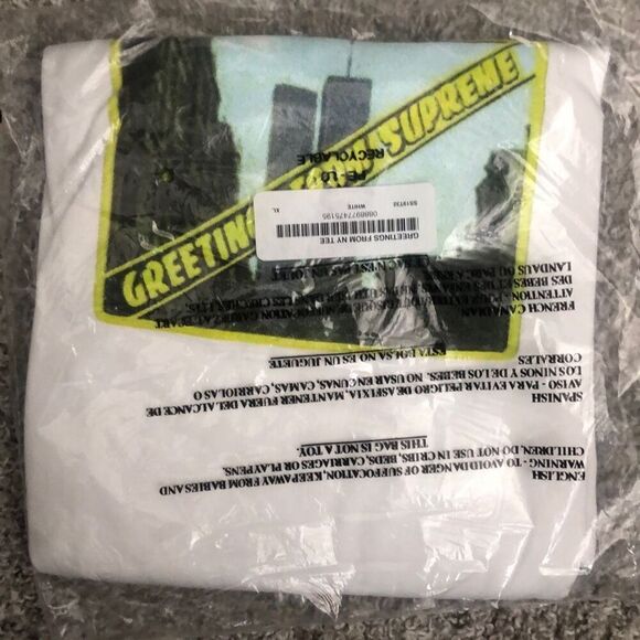 NWT Supreme Greetings From NY Tee Men’s Size XL - Picture 3 of 5